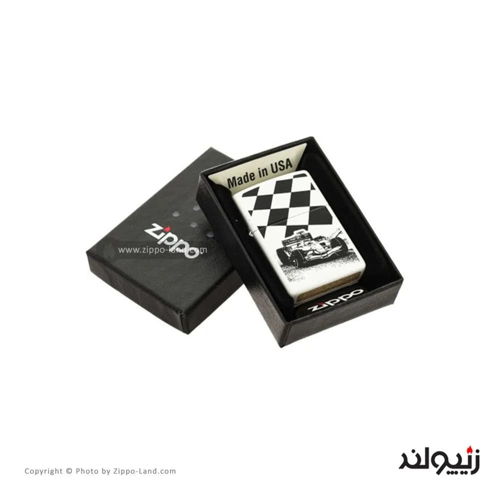 فندک زیپو مدل Planeta Race Car کد 214 — تصویر ۴