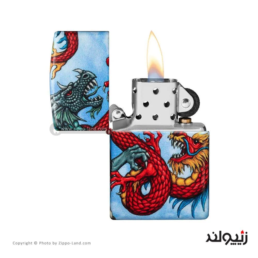 فندک زیپو مدل Dragon Design کد 49354 — تصویر ۵