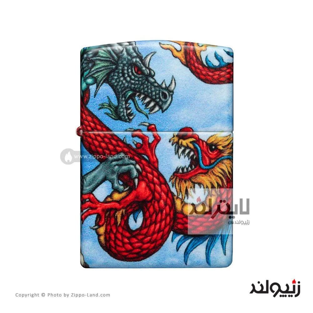 فندک زیپو مدل Dragon Design کد 49354 — تصویر ۲