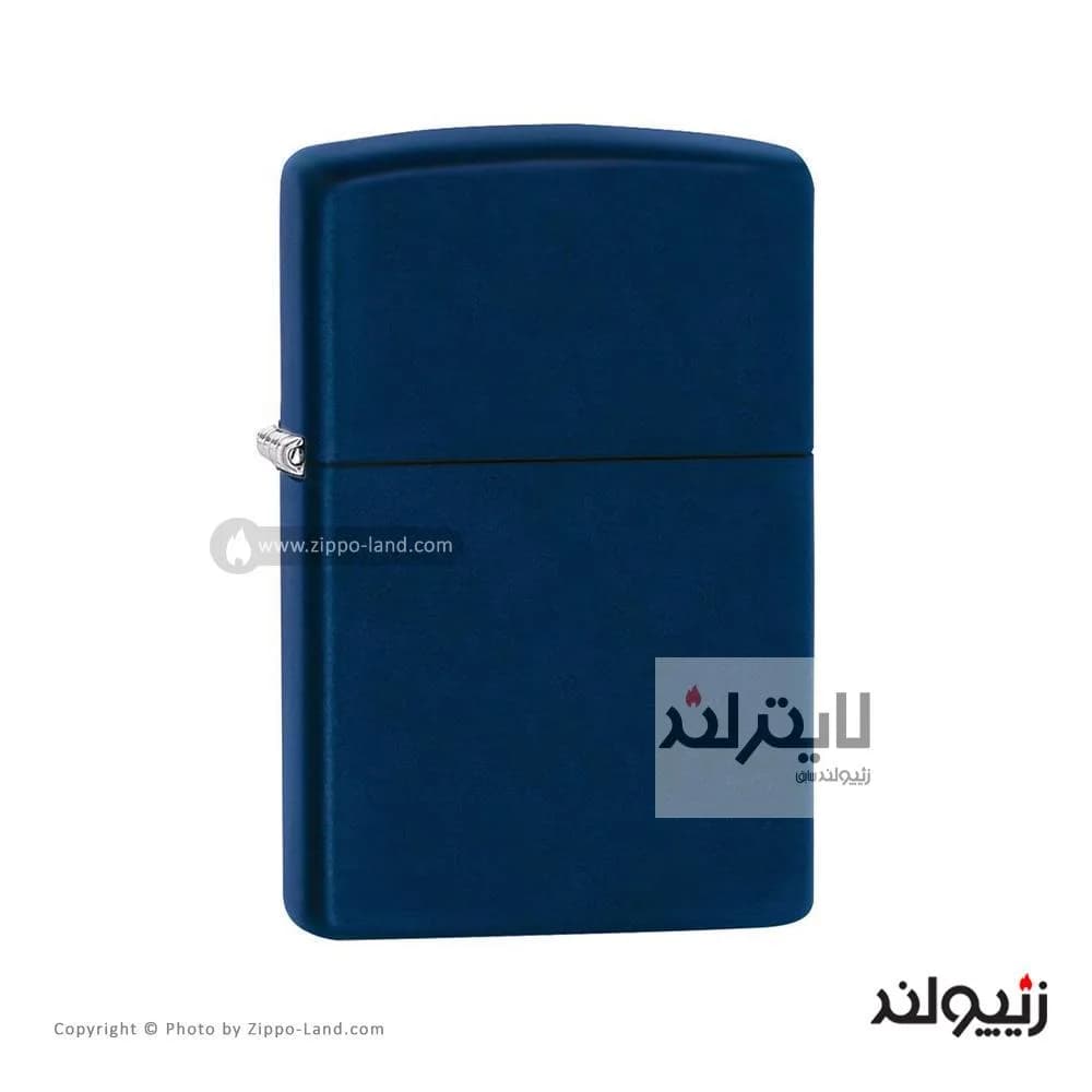 فندک زیپو مدل Classic Navy Matte کد 239 — تصویر ۳