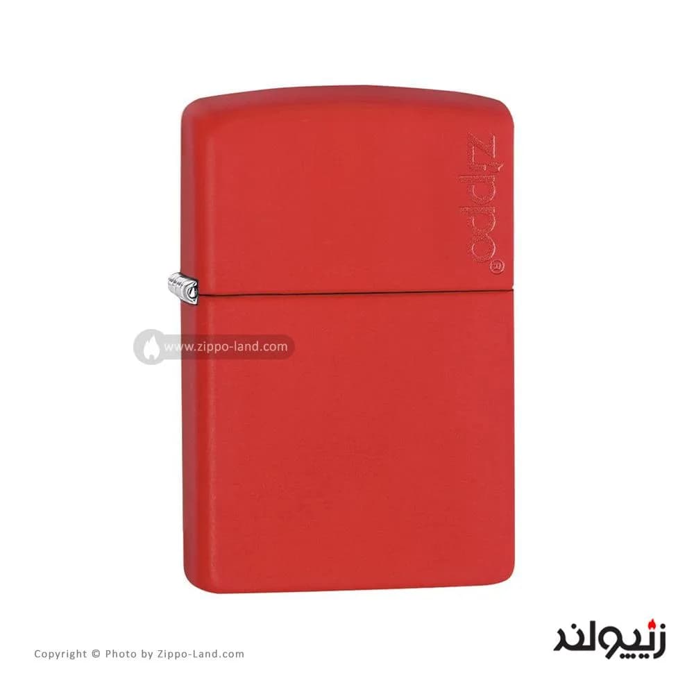 فندک زیپو مدل Classic Red Matte کد 233 — تصویر ۷