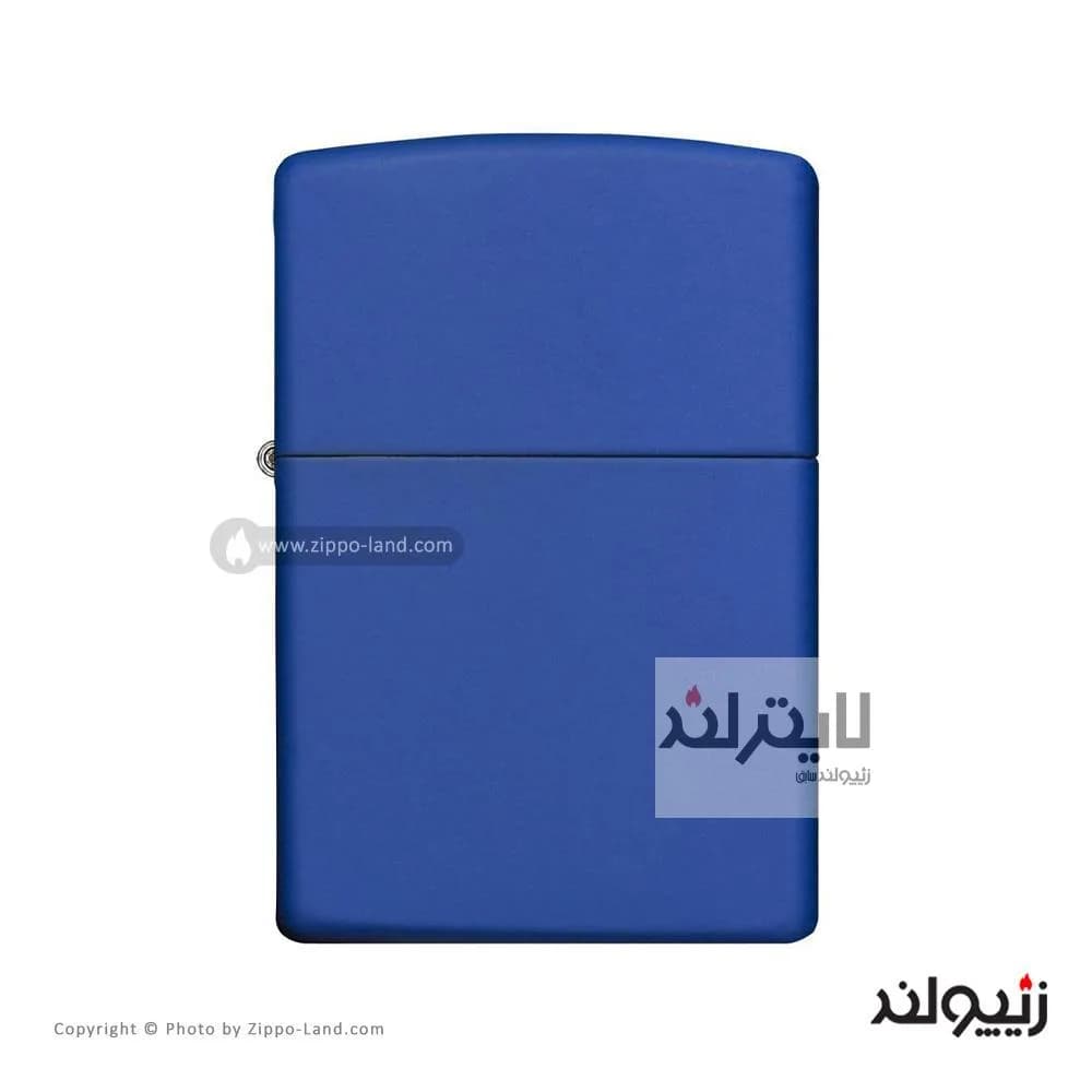 فندک زیپو مدل Classic Royal Blue Matte کد 229