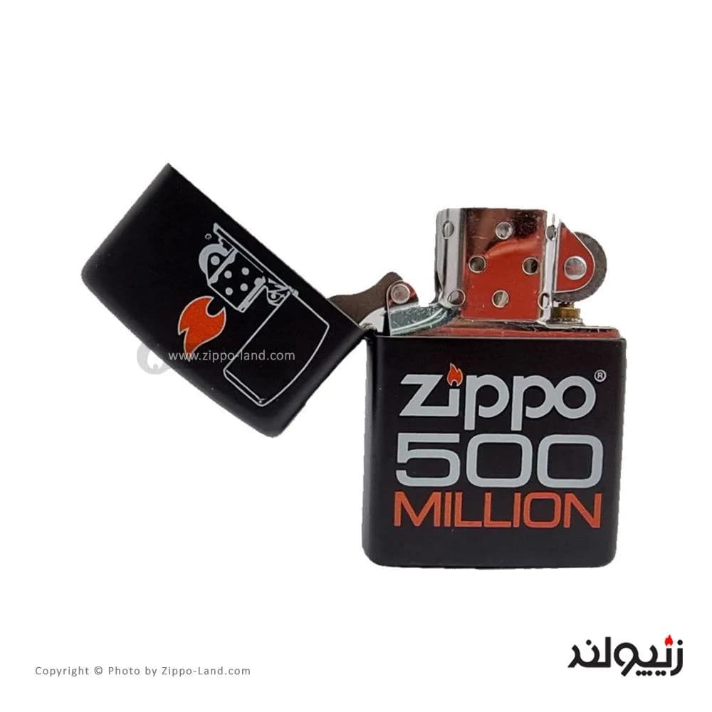 فندک زیپو مدل Planeta 500th million کد 218 — تصویر ۴