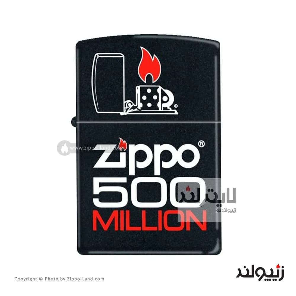 فندک زیپو مدل Planeta 500th million کد 218