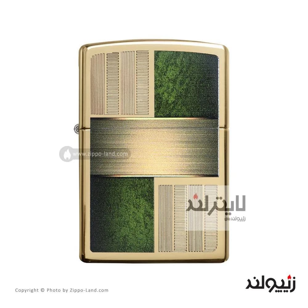فندک زیپو مدل Germany Blocks Texture Design کد 28796 — تصویر ۲