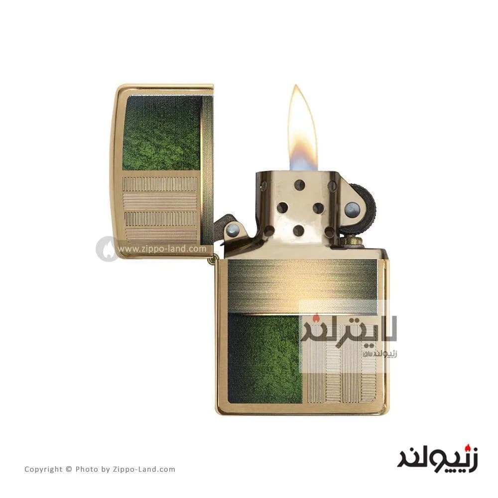 فندک زیپو مدل Germany Blocks Texture Design کد 28796 — تصویر ۳
