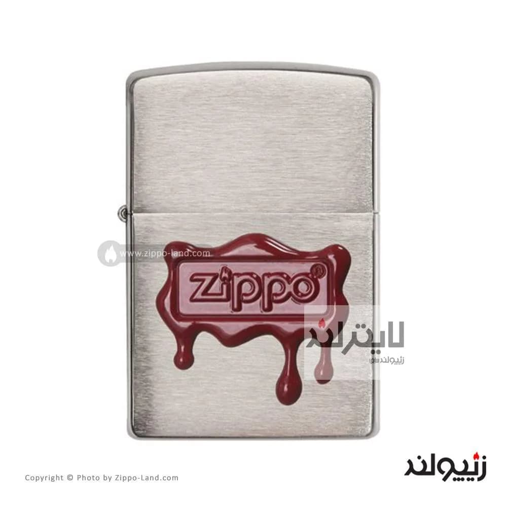 فندک زیپو مدل Red Wax Seal کد 29492 — تصویر ۲
