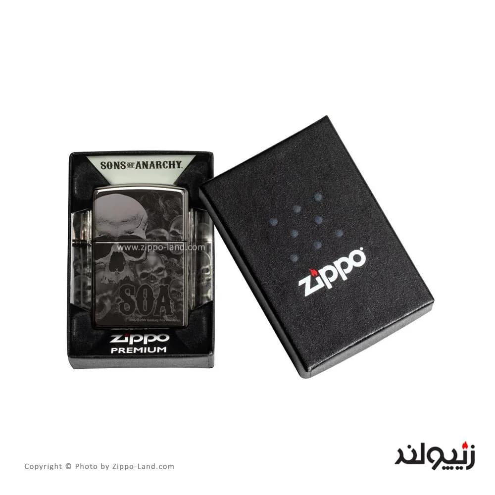 فندک زیپو مدل Lighter Chrome کد 49192 — تصویر ۵