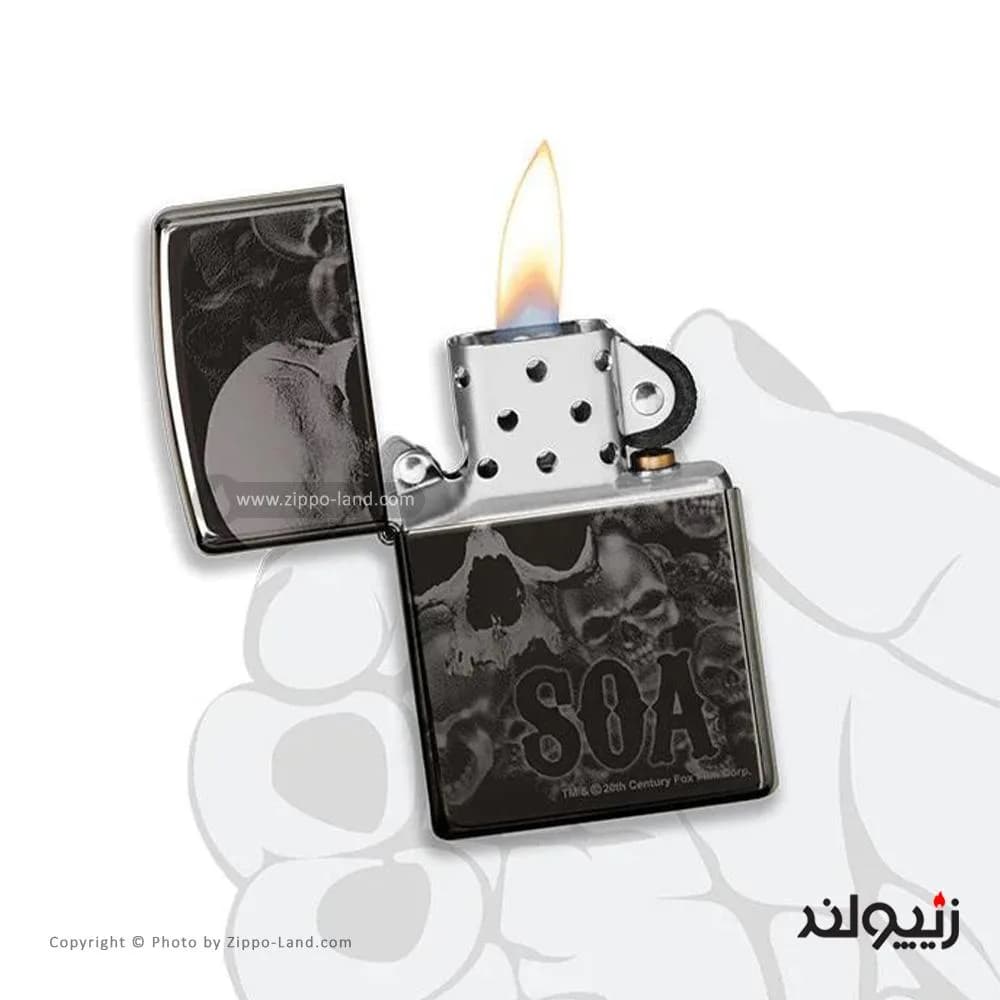 فندک زیپو مدل Lighter Chrome کد 49192 — تصویر ۷