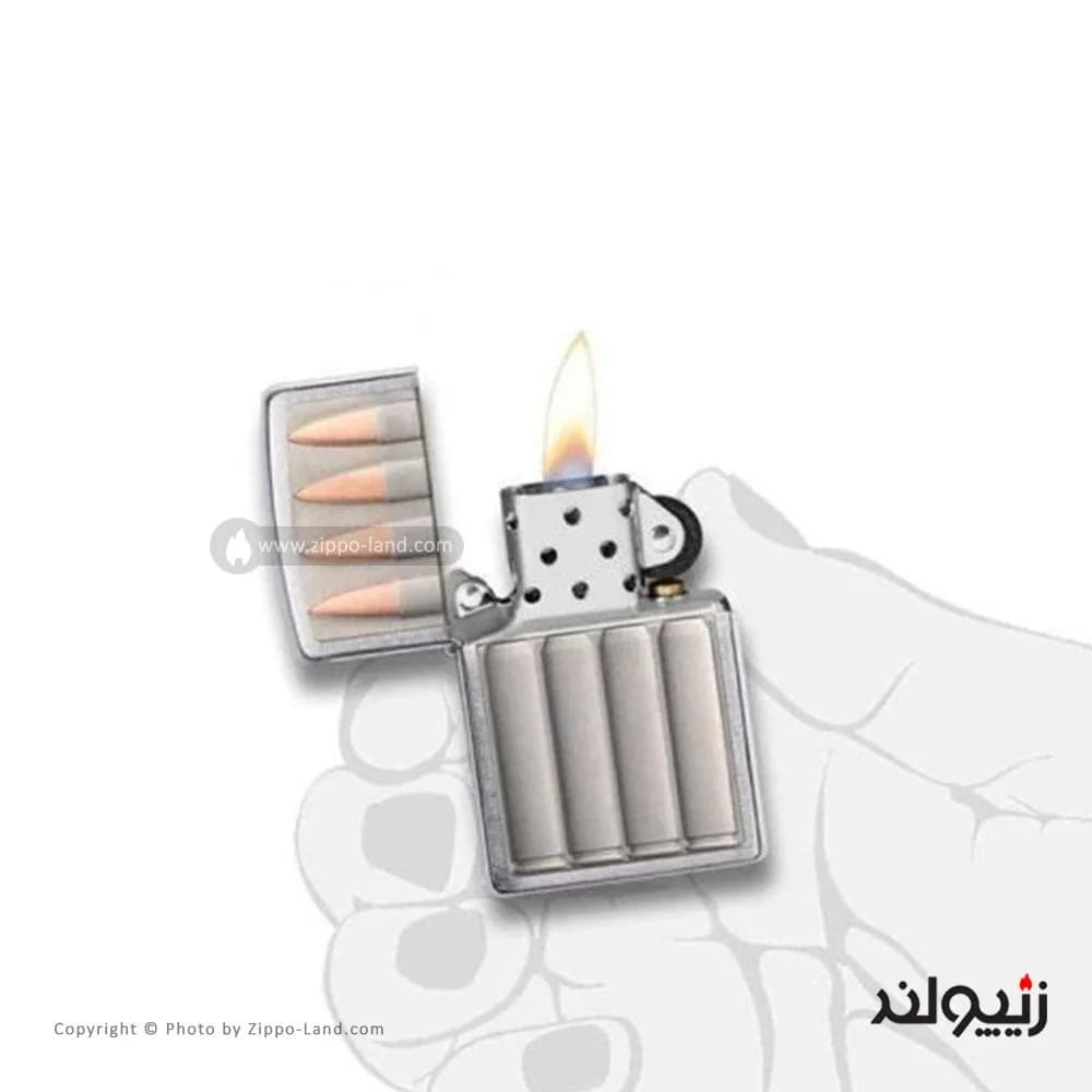 فندک زیپو مدل Bullet کد 29821 — تصویر ۴