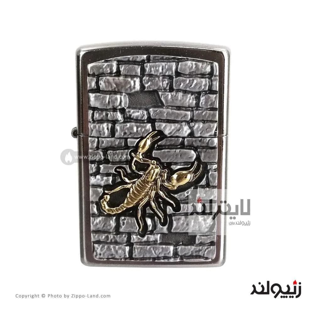 فندک زیپو مدل Scorpion On The Wall کد 2005358 — تصویر ۲