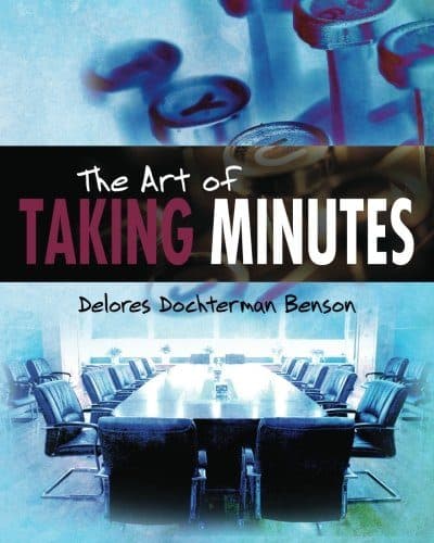 کتاب The Art of Taking Minutes