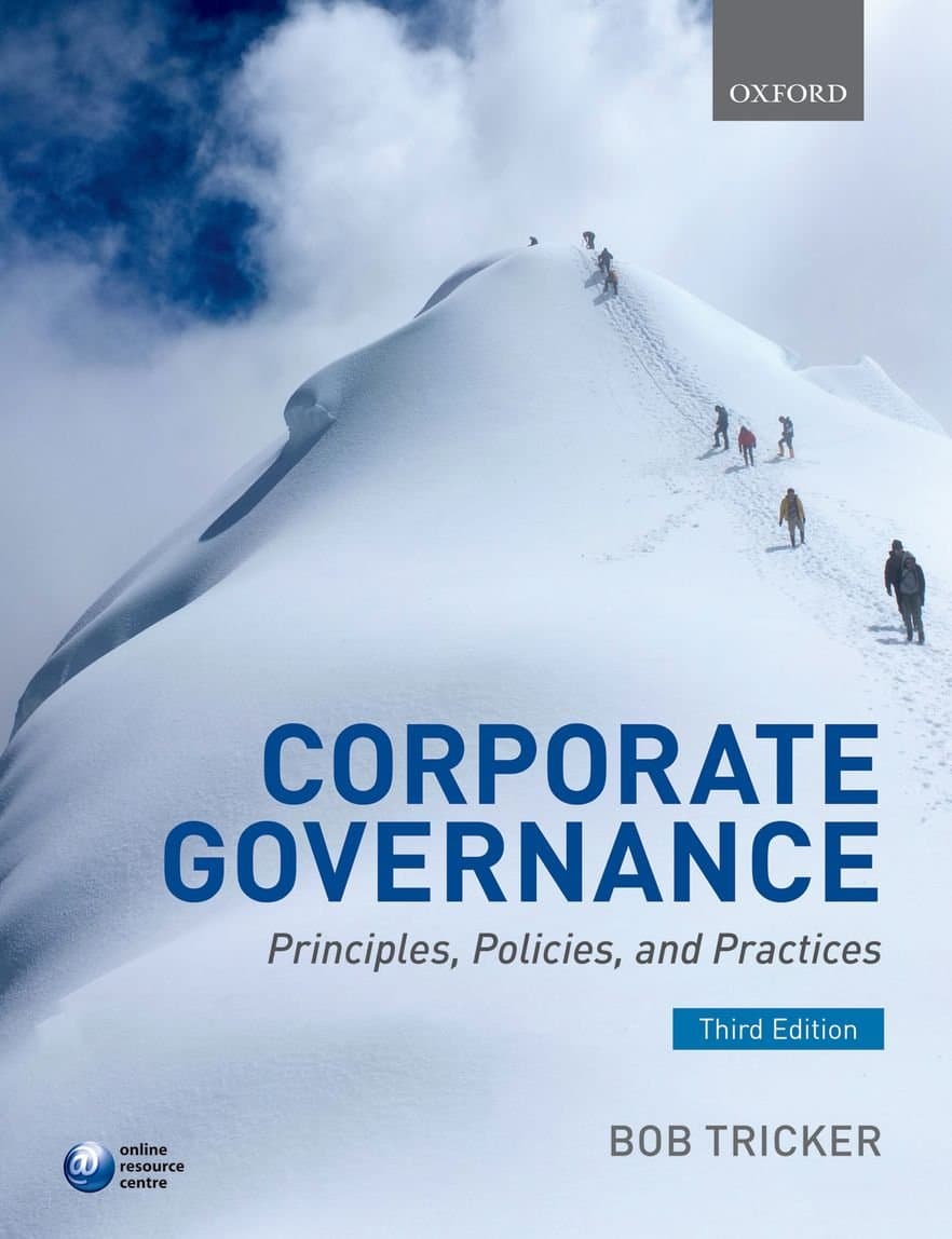 کتاب Corporate Governance: Principles, Policies, and Practices 3rd Edition