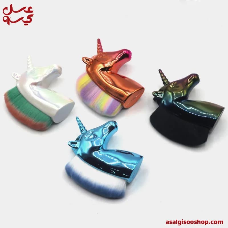 فرچه یونیکورن مناسب کاشت ناخن|Generic Unicorn Nail Cleaning Brush| کد 2458 — تصویر ۲