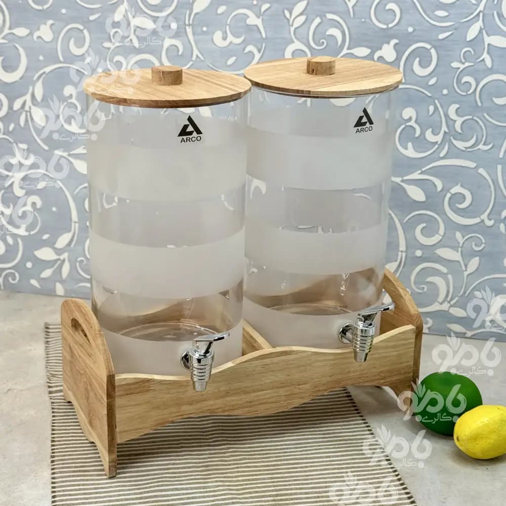 کلمن شیشه ای موناکو دوقلو ساده مات