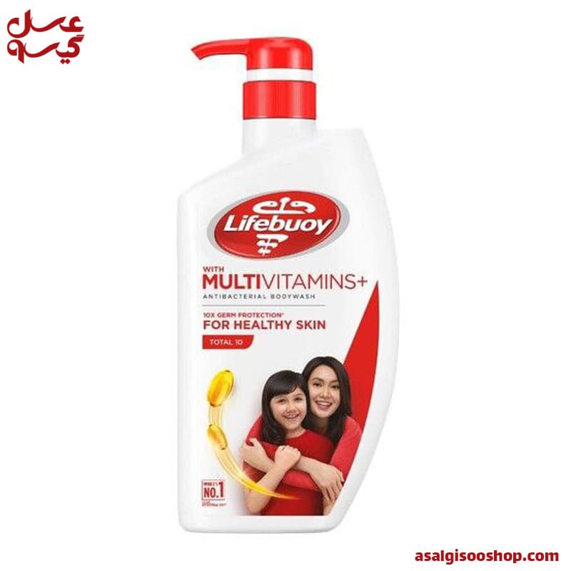 شامپو بدن لایف بوی Lifebuoy مدل Total 10 | کد 2394