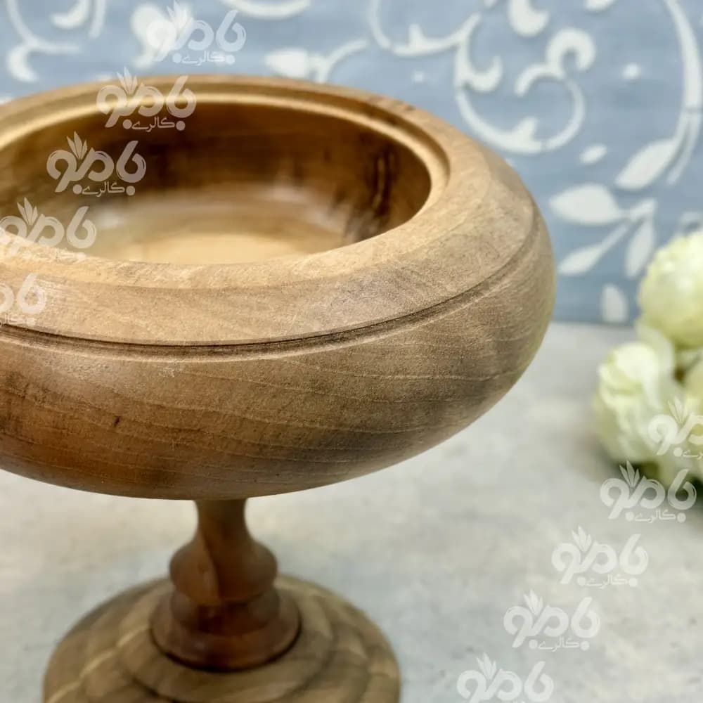 شکلات چوبی گردو پایه دار 2سایز 20سانت — تصویر ۳