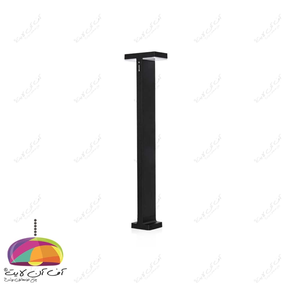 چراغ حیاطی پارکی 80 سانتی مدل تیام شب تاب — تصویر ۲