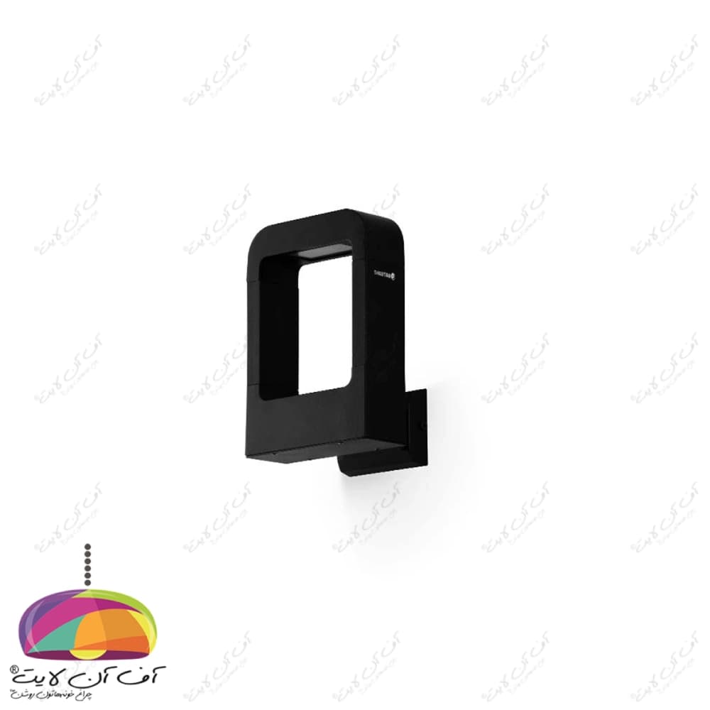 چراغ دیواری حیاطی مدل تندیس پایه دار شب تاب