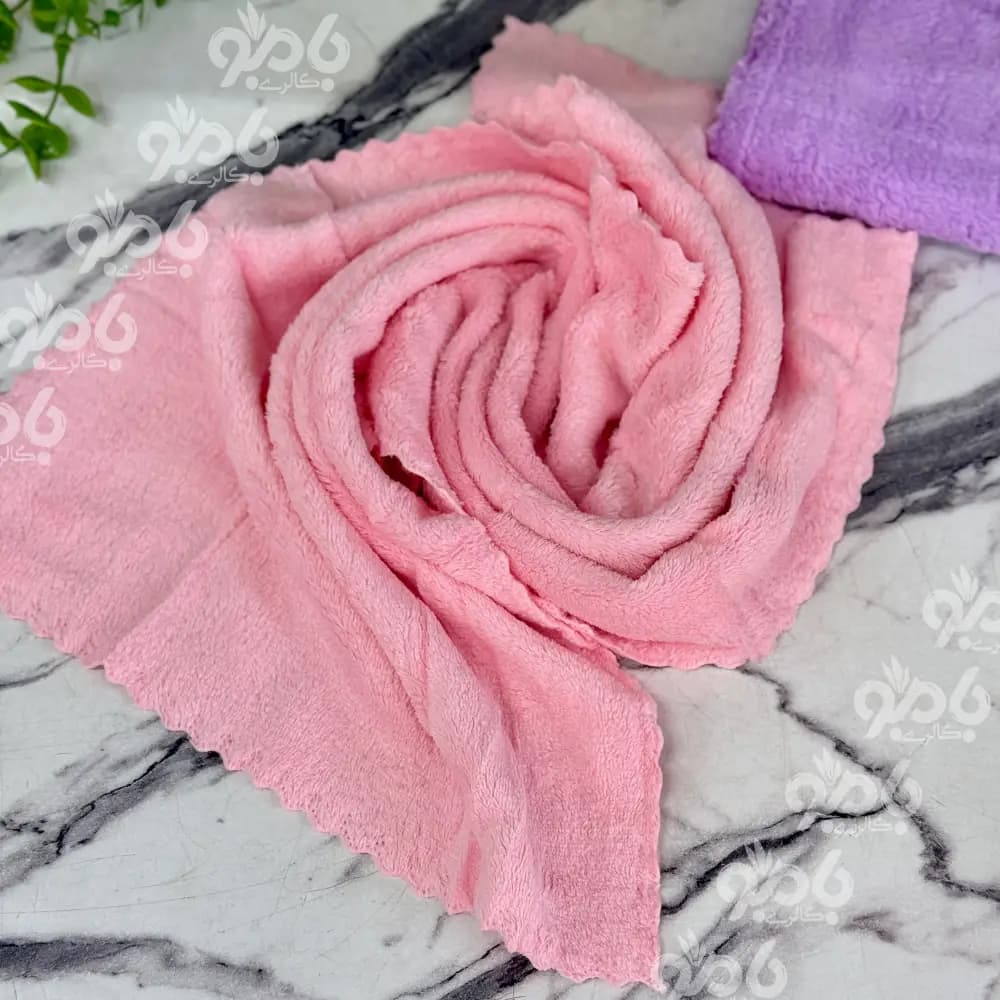 دستمال حوله 35*75 لوله ای 90گرم 1019
