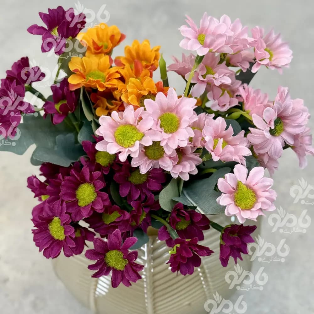 گل بوته ای مینا میکس کد 056