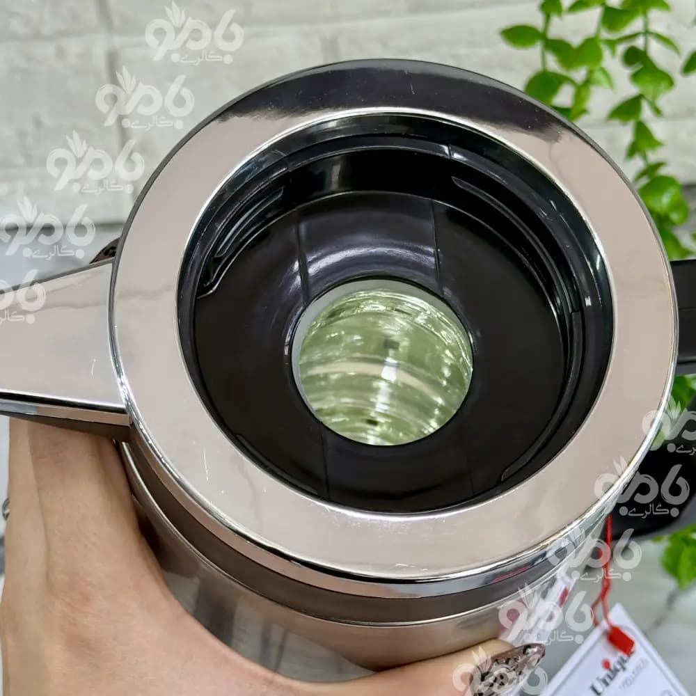 فلاسک یونیک 1.9 لیتر استیل شیشه 1808 — تصویر ۴