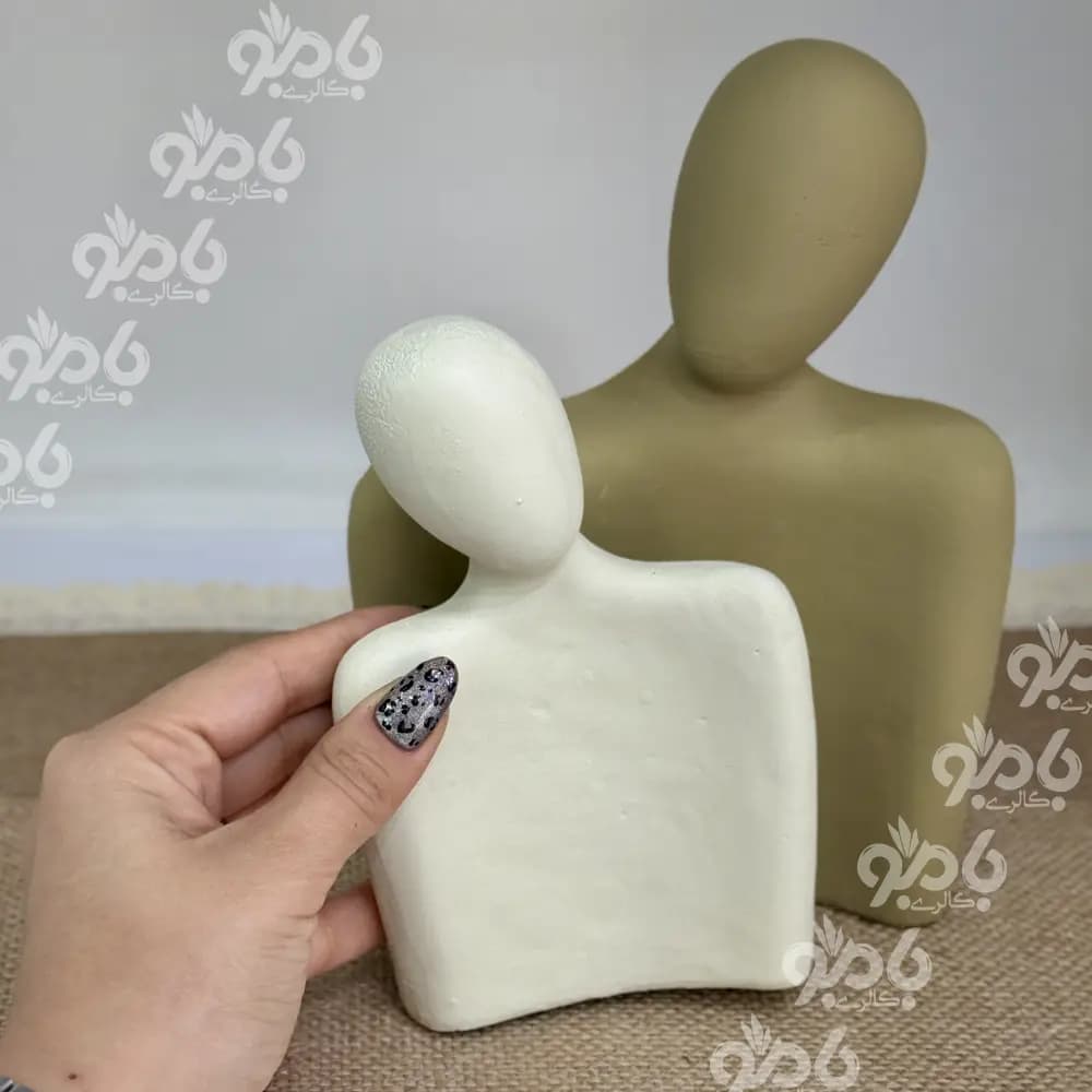 مجسمه رزین 2 سایز احساس کوچک کد3 — تصویر ۳