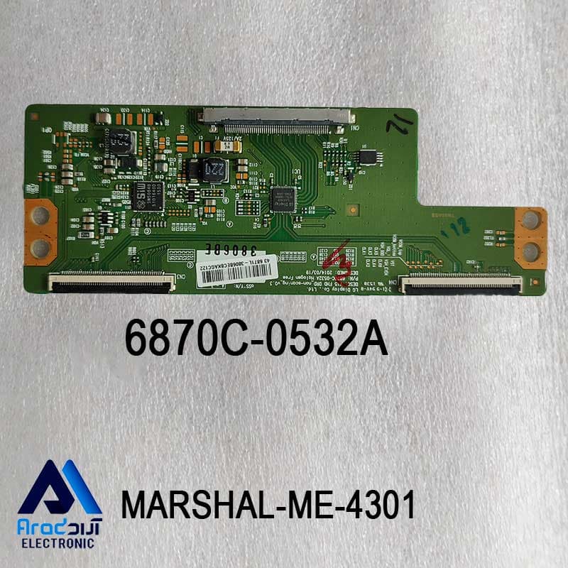 برد تیکان تلویزیون مارشال ME-4301