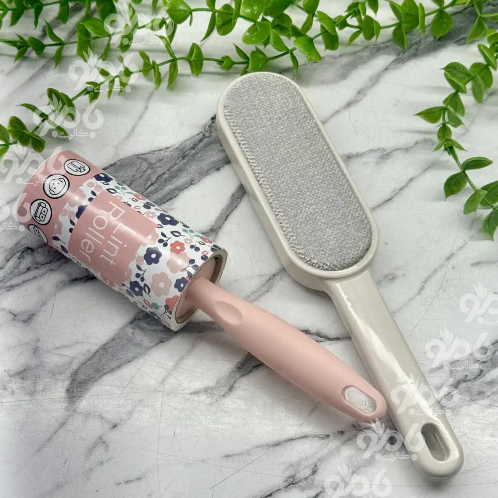 پرز گیر 2 عددی گلدار خارجی L67