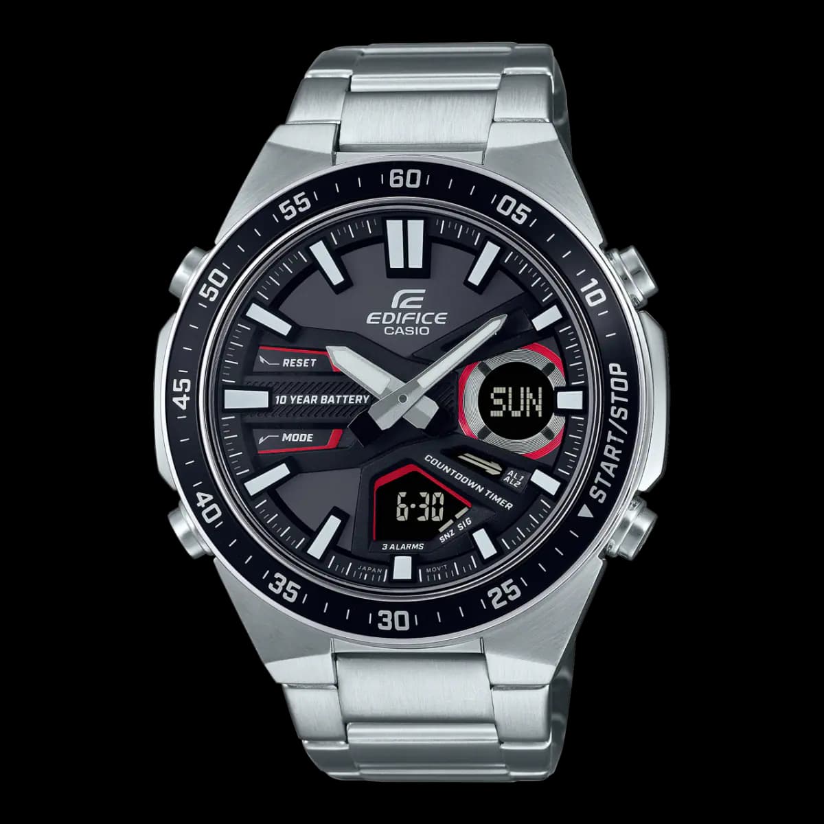 ساعت مچی مردانه EDIFICE کاسیومدل CASIO -EFV-C110D-1A4VDF