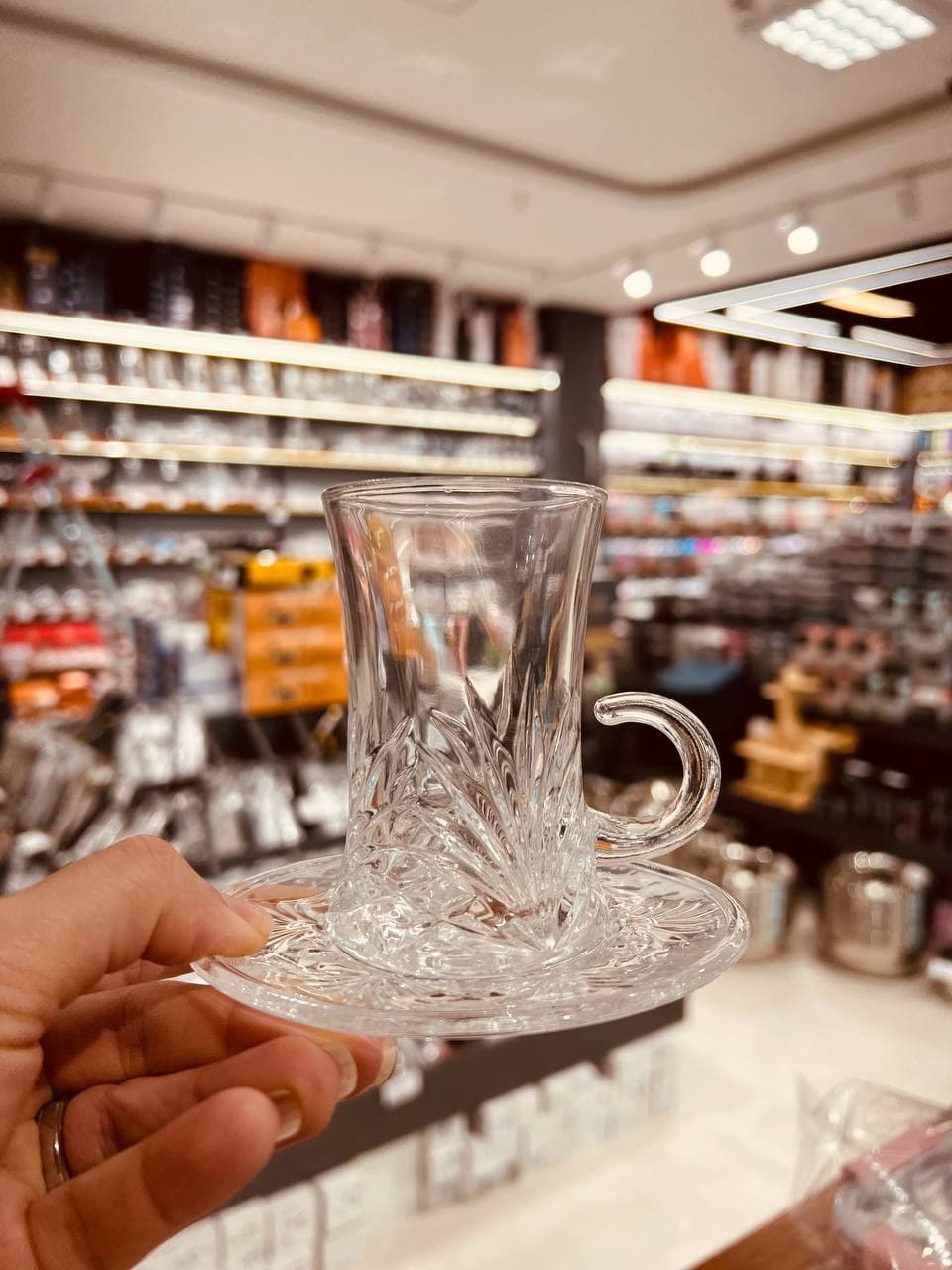 فنجان و نعلبکی 6 نفره وارداتی TEQ0012 — تصویر ۶