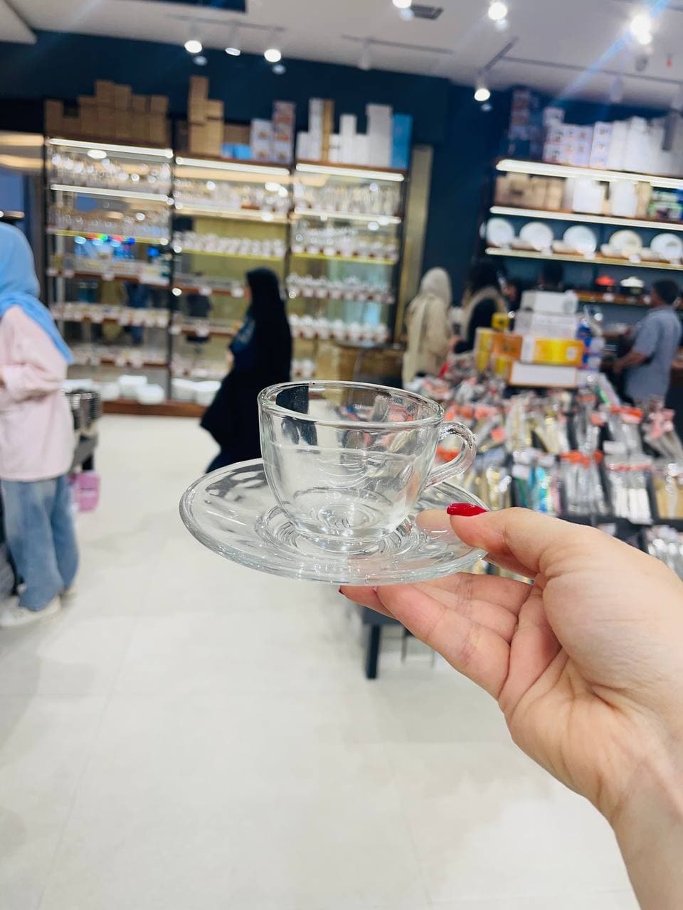 فنجان و نعلبکی 6 نفره وارداتی S-12212/BHB — تصویر ۳