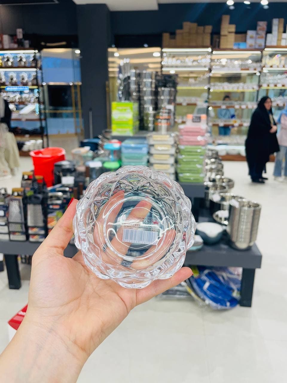 زیر سیگاری بلور وارداتی YJK1041 — تصویر ۵