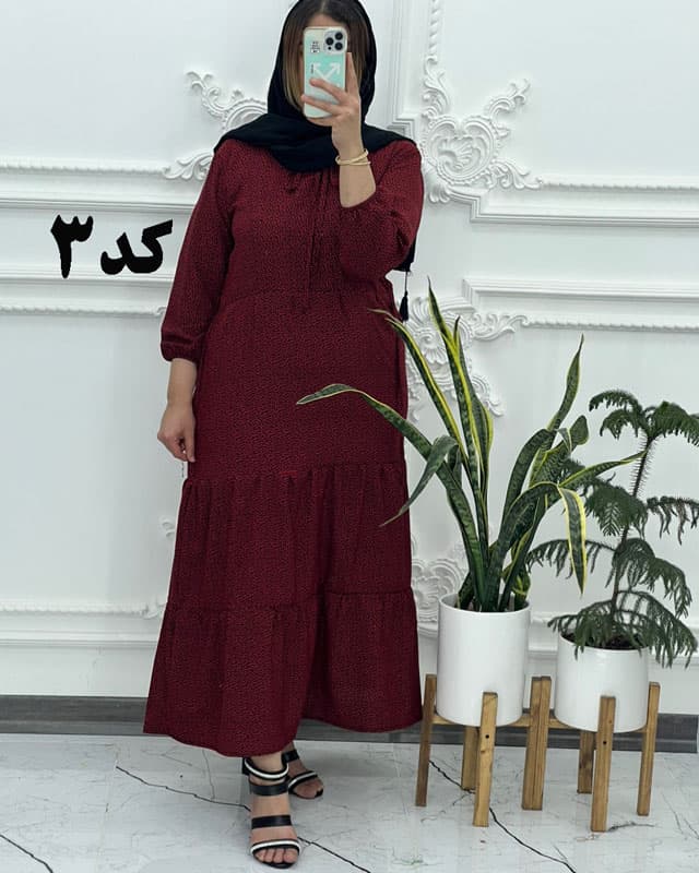 لباس ساحلی کرپ پفکی 4117 — تصویر ۴