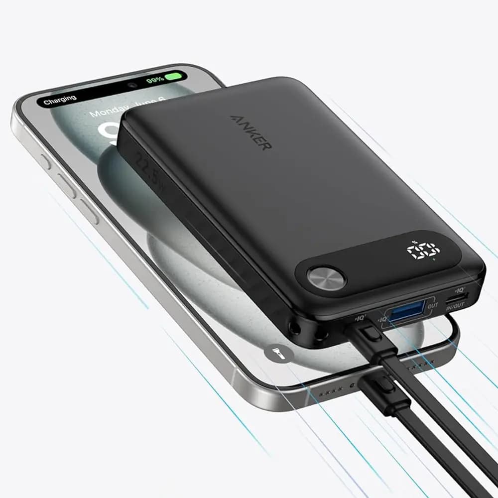 پاوربانک انکر مدل A1257 ظرفیت 10000mAh — تصویر ۳