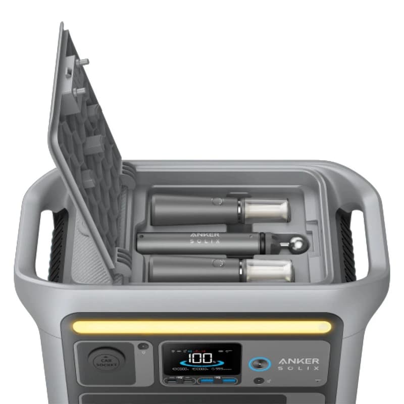 پاوراستیشن انکر Anker SOLIX C800 768Wh مدل A1753 — تصویر ۴