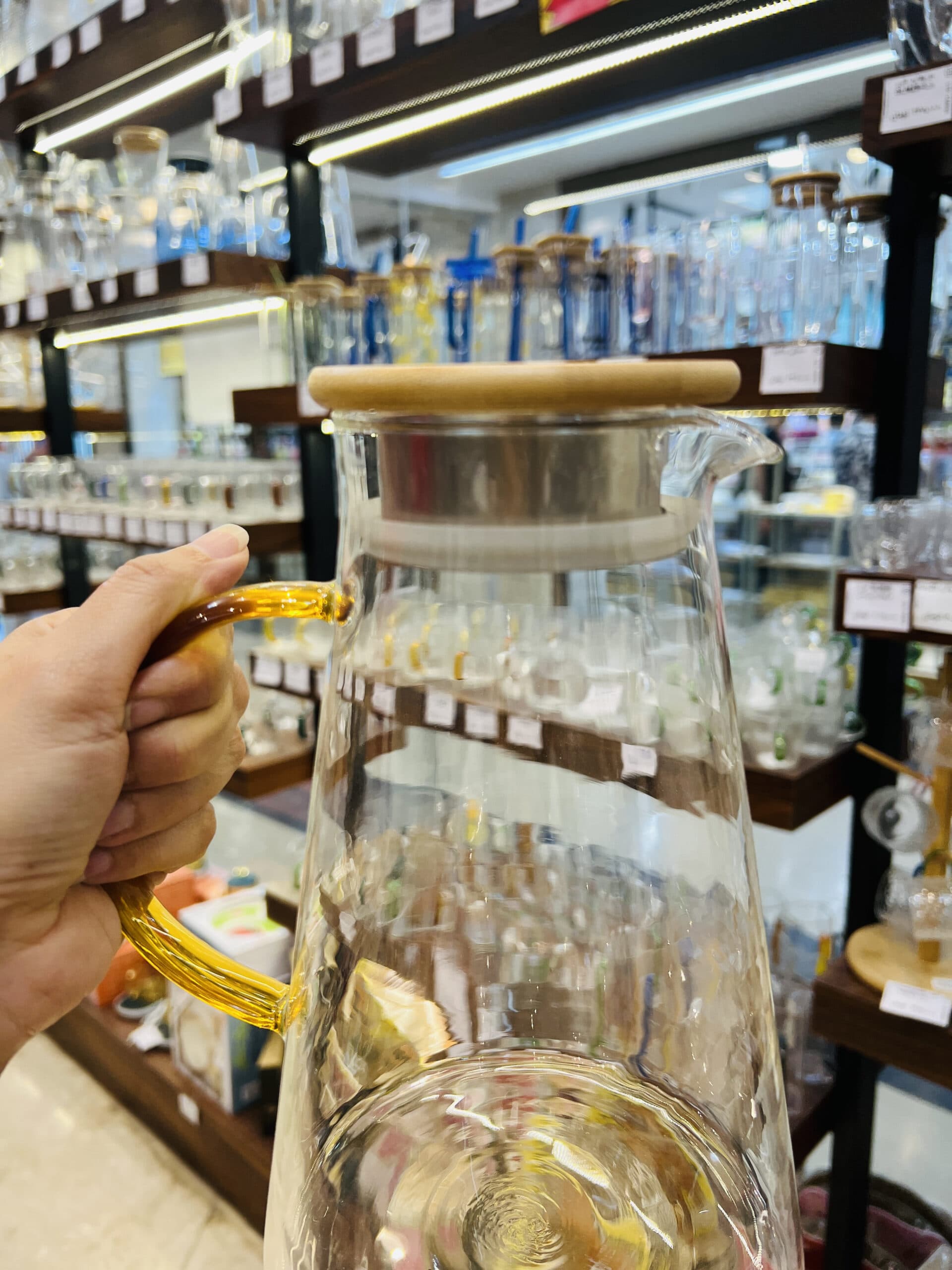 پارچ پیرکس آنتی شوک دسته ساده pc13 — تصویر ۴