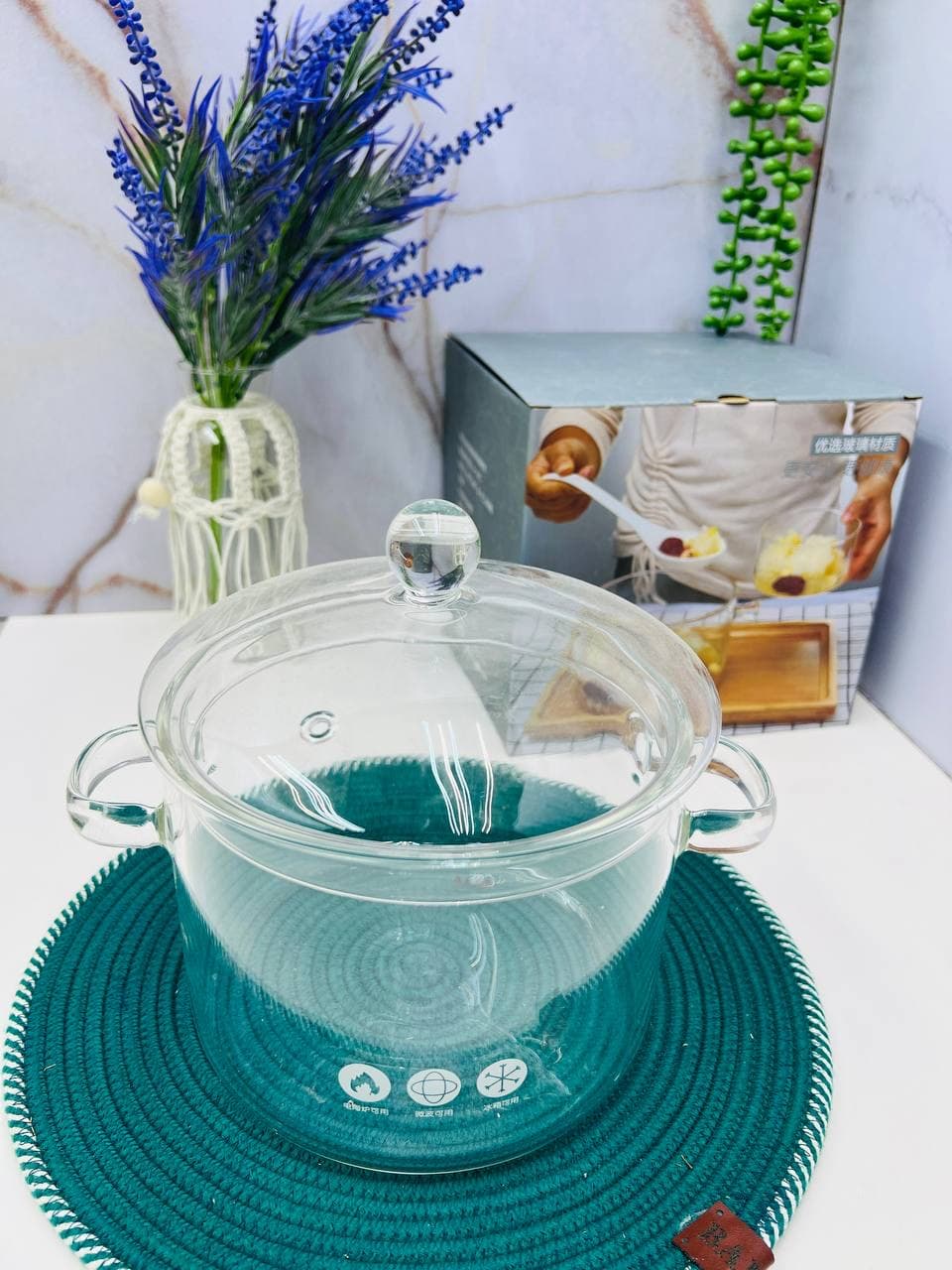 قابلمه پیرکس شعله مستقیم و آنتی شوکnc16-1/9L