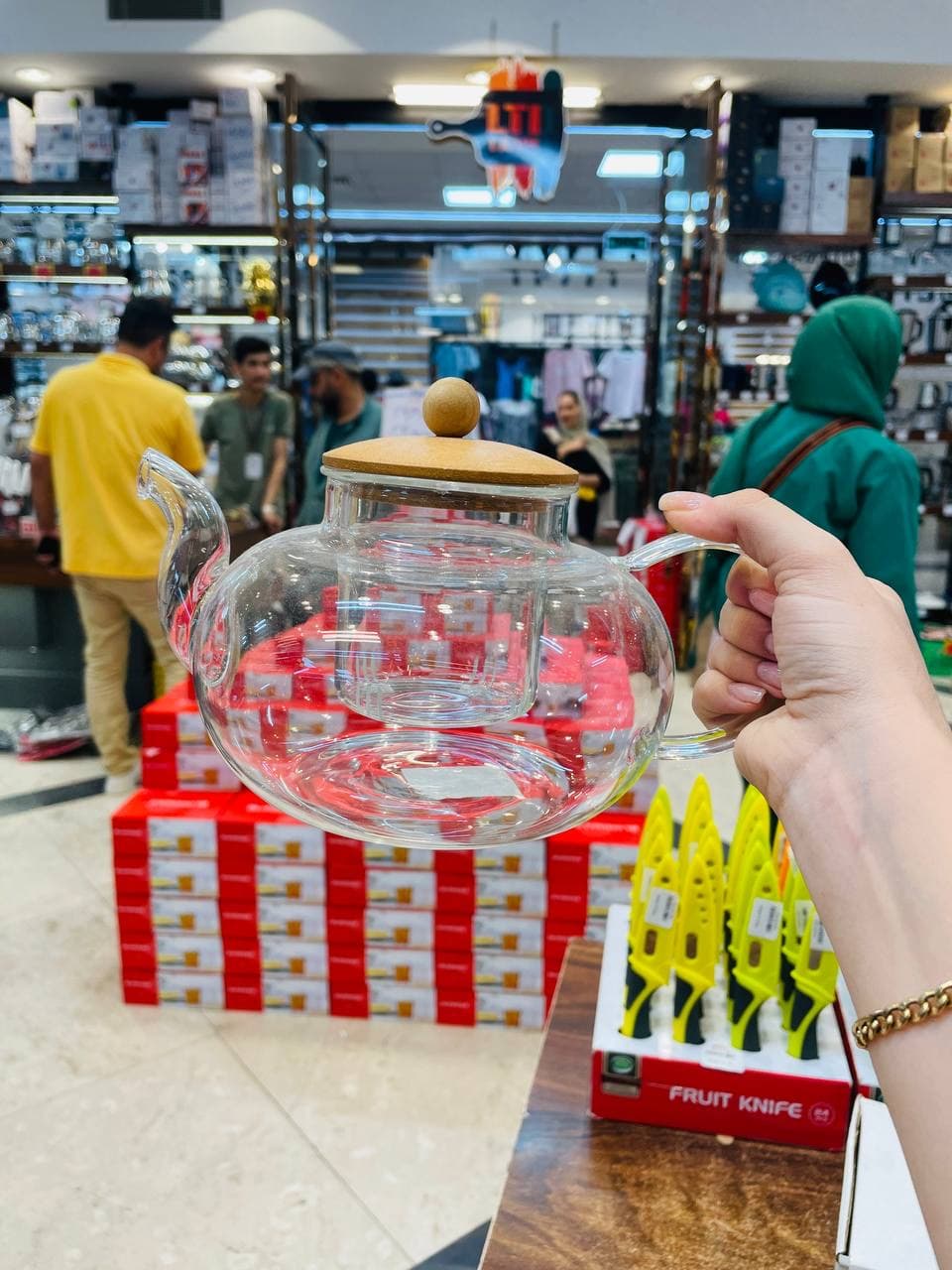 قوری پیرکس بامبو شعله مستقیم BPOT-800