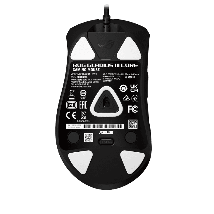 موس با سیم ایسوس مدل ROG P523 Gladius III Core — تصویر ۲