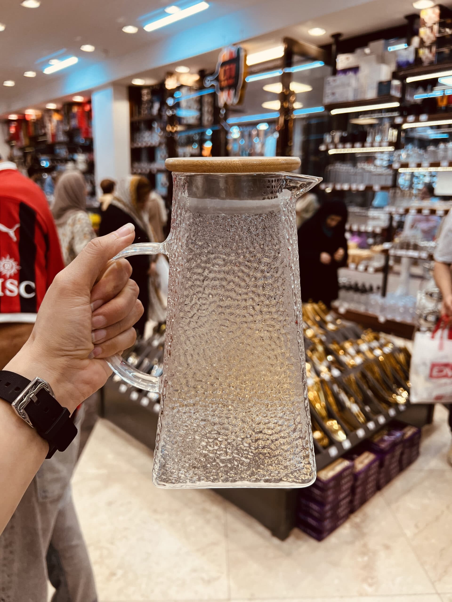 پارچ پیرکس کف مربع متوسط PC24 — تصویر ۲