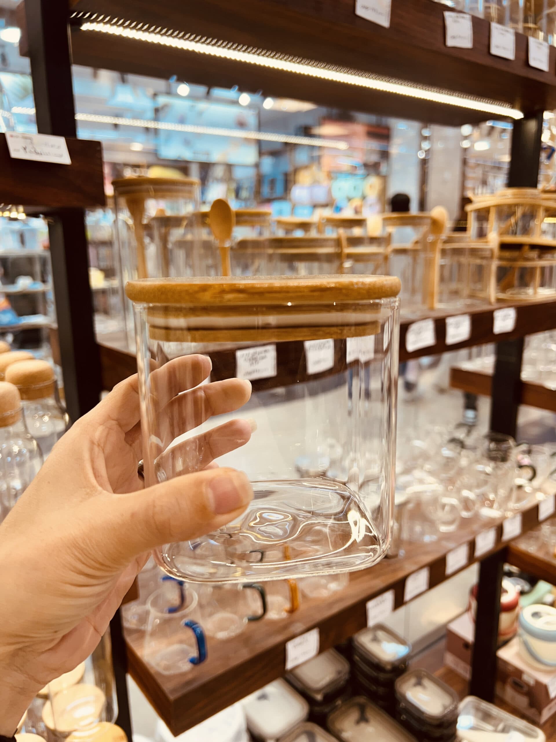 بانکه پیرکس مربع کوچک قطر10 sf1