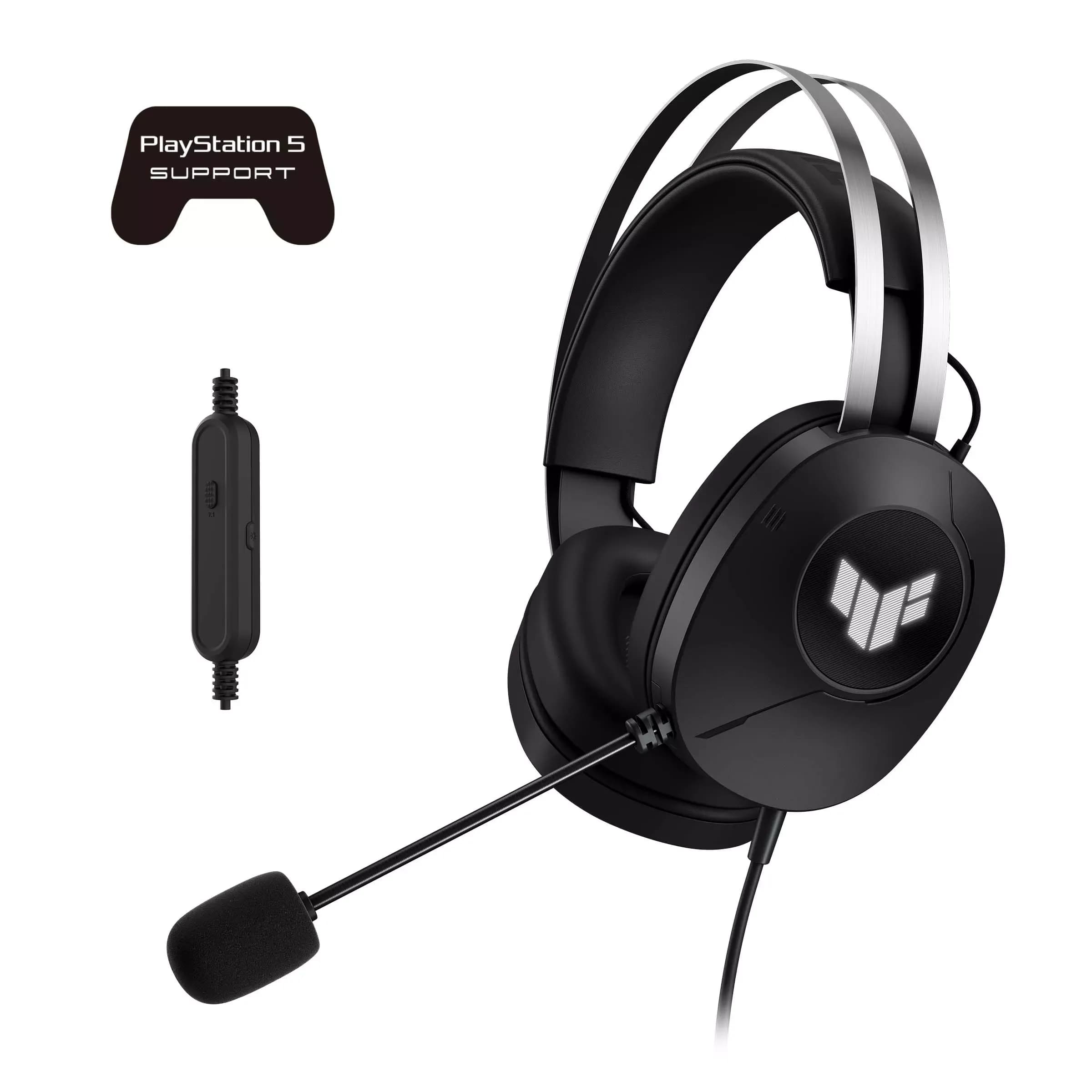 هدست گیمینگ با سیم ایسوس مدل TUF Gaming H1 Gen II — تصویر ۱۱