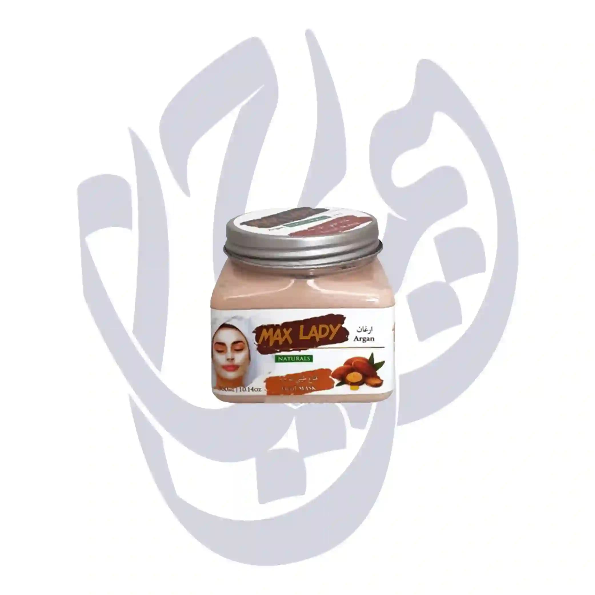 ماسک گچی(خاک رس) آرگان مکس لیدی 300 میلی MAX LADY Argan Clay Mask