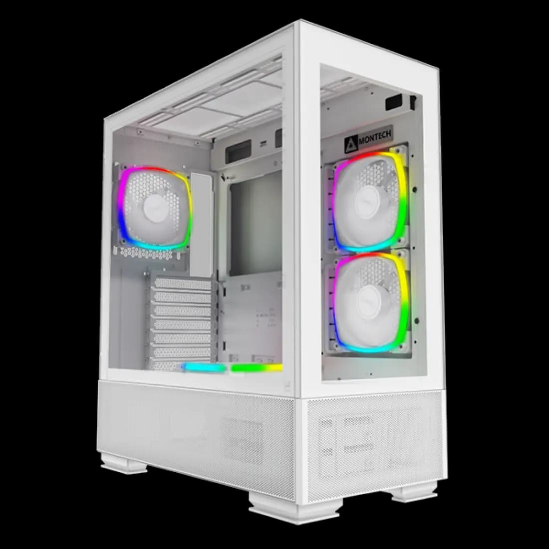 کیس گیمینگ مونتک مدل SKY TWO White