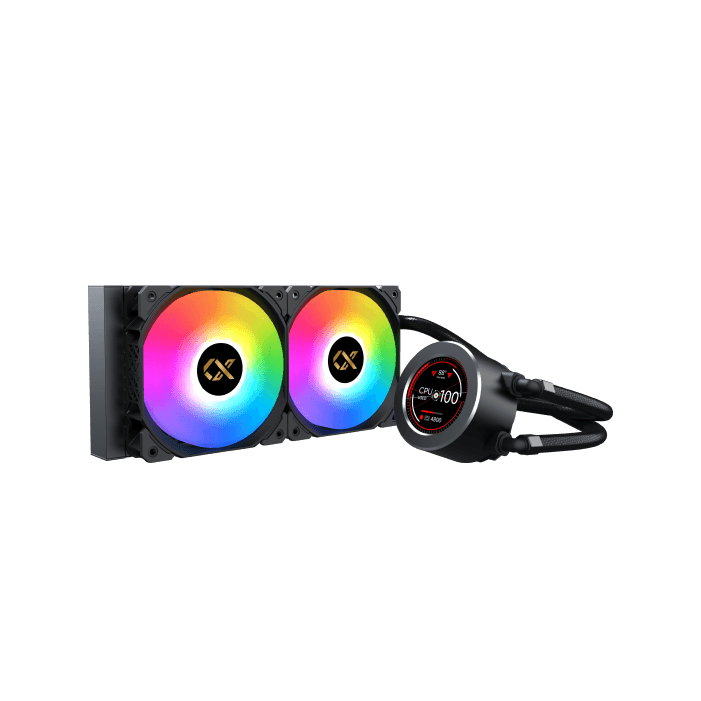 خنک کننده مایع پردازنده زیگماتک مدل Frozr-O II 240 Black — تصویر ۲