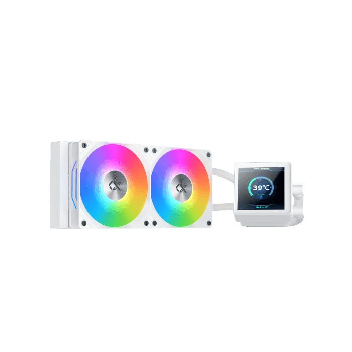 خنک کننده مایع پردازنده زیگماتک مدل Connect 240 Arctic White