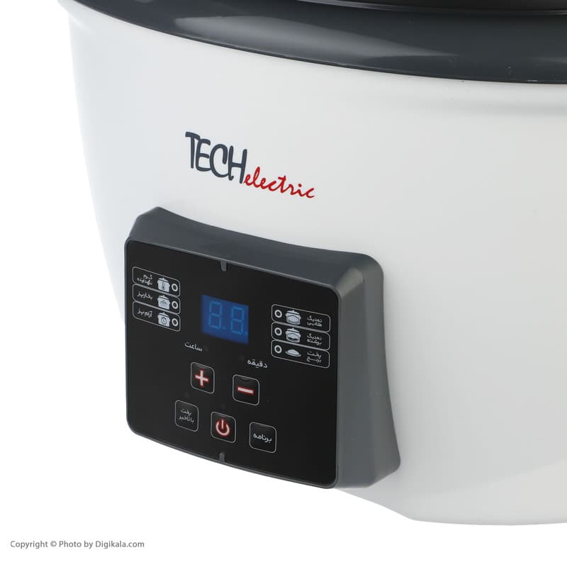 پلوپز تک الکتریک مدل Tech Electric Rice Cooker |MC1108-18WG — تصویر ۳