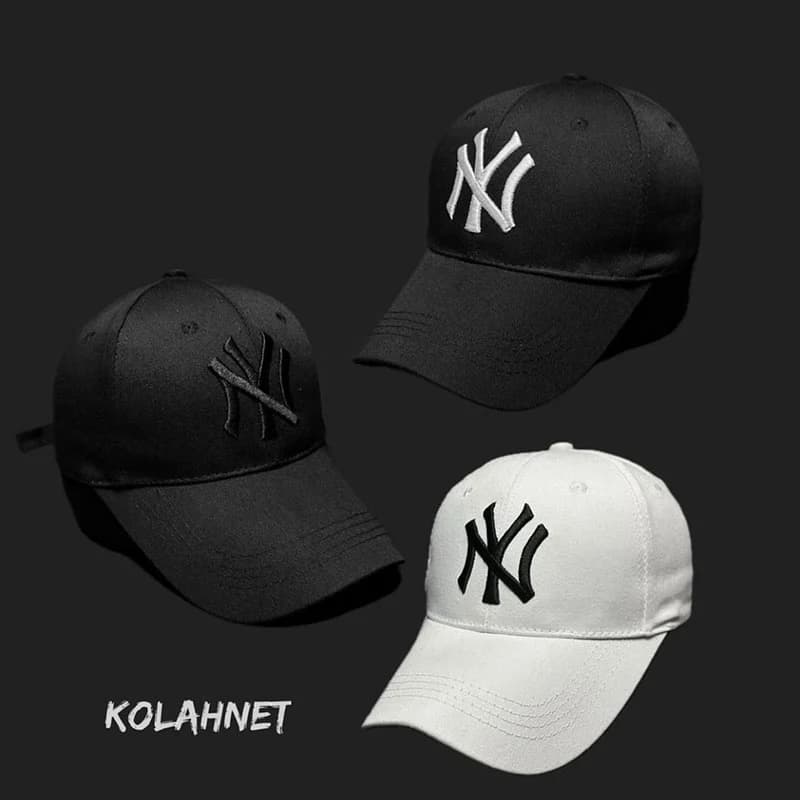 کلاه بیسبالی کتان ny کد 4722