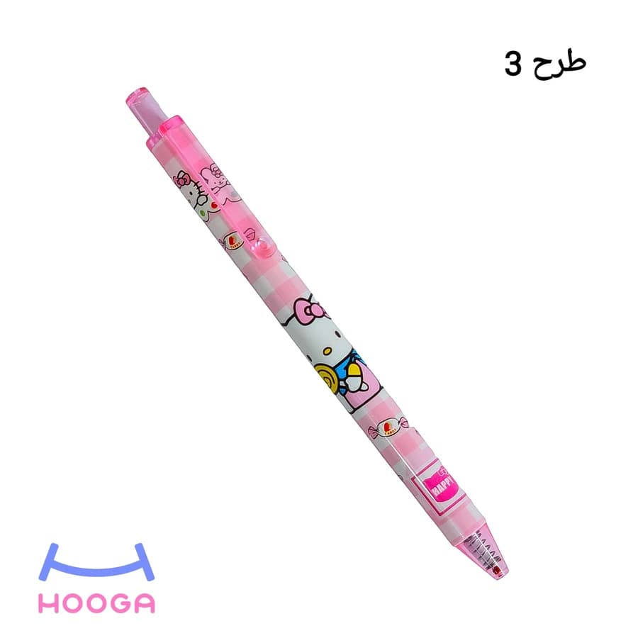 خودکار فشاری طرح هلو کیتی — تصویر ۴